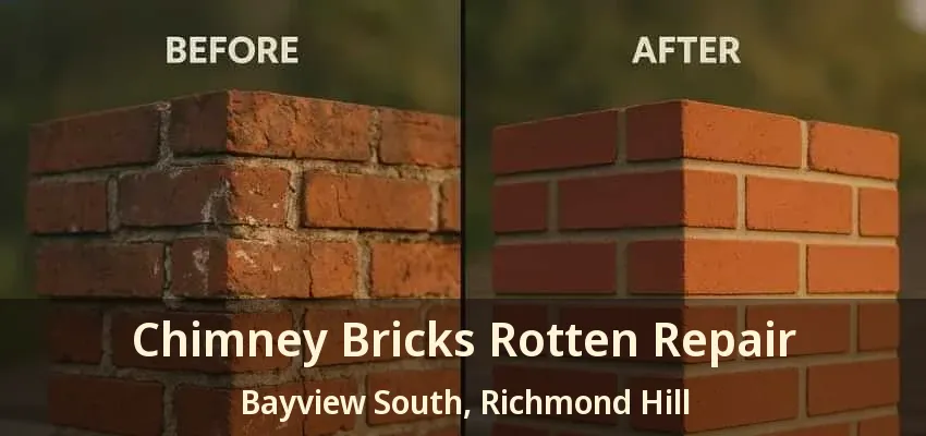 Chimney Bricks Rotten Repair Bayview South, Richmond Hill - ON Chimney Bricks Rotten Repair Bayview South, Richmond Hill - ON