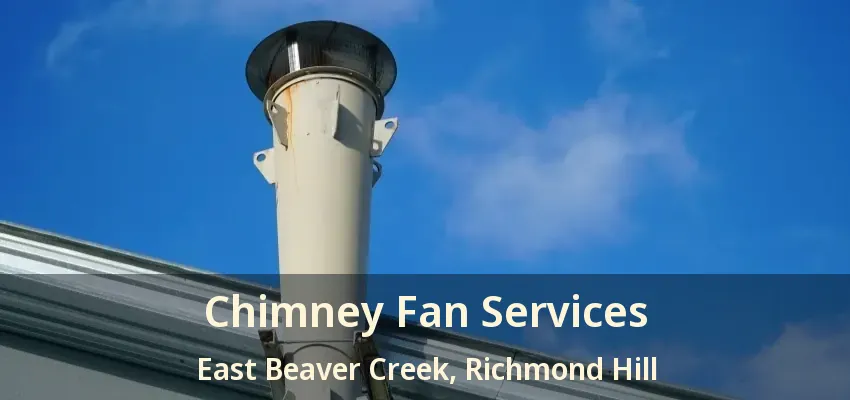 Chimney Fan Services East Beaver Creek, Richmond Hill - ON