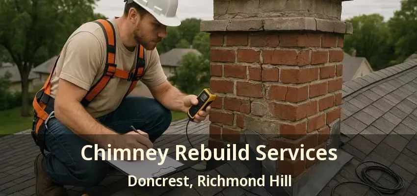 Chimney Rebuild Services Doncrest, Richmond Hill - ON Chimney Rebuild Services Doncrest, Richmond Hill - ON