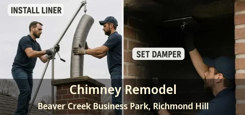 Chimney Remodel Beaver Creek Business Park, Richmond Hill - ON