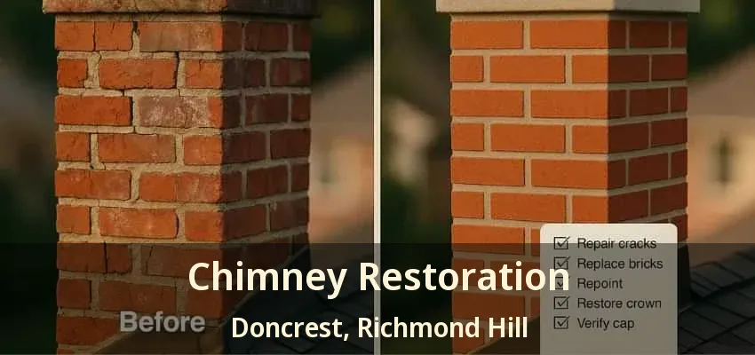 Chimney Restoration Doncrest, Richmond Hill - ON Chimney Restoration Doncrest, Richmond Hill - ON