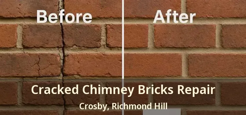 Cracked Chimney Bricks Repair Crosby, Richmond Hill - ON