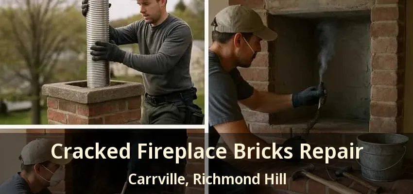 Cracked Fireplace Bricks Repair Carrville, Richmond Hill - ON Cracked Fireplace Bricks Repair Carrville, Richmond Hill - ON
