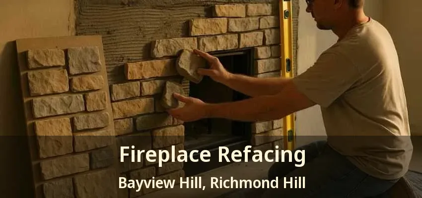 Fireplace Refacing Bayview Hill, Richmond Hill - ON Fireplace Refacing Bayview Hill, Richmond Hill - ON