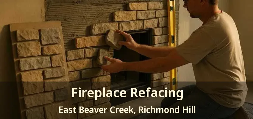 Fireplace Refacing East Beaver Creek, Richmond Hill - ON Fireplace Refacing East Beaver Creek, Richmond Hill - ON