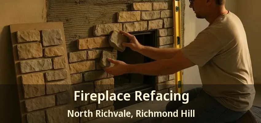 Fireplace Refacing North Richvale, Richmond Hill - ON Fireplace Refacing North Richvale, Richmond Hill - ON