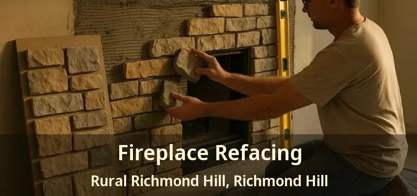 Fireplace Refacing Rural Richmond Hill, Richmond Hill - ON Fireplace Refacing Rural Richmond Hill, Richmond Hill - ON