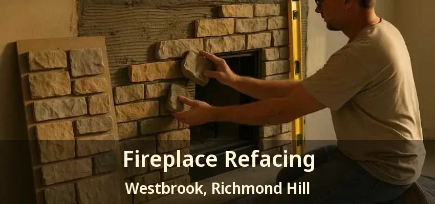 Fireplace Refacing Westbrook, Richmond Hill - ON Fireplace Refacing Westbrook, Richmond Hill - ON