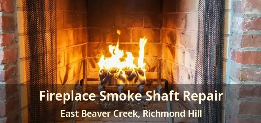 Fireplace Smoke Shaft Repair East Beaver Creek, Richmond Hill - ON